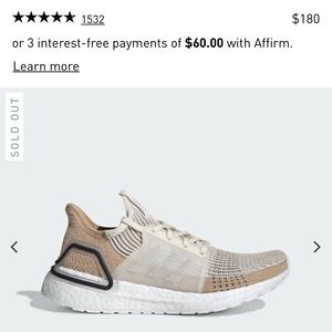 Adidas Ultraboost 2019 running shoes